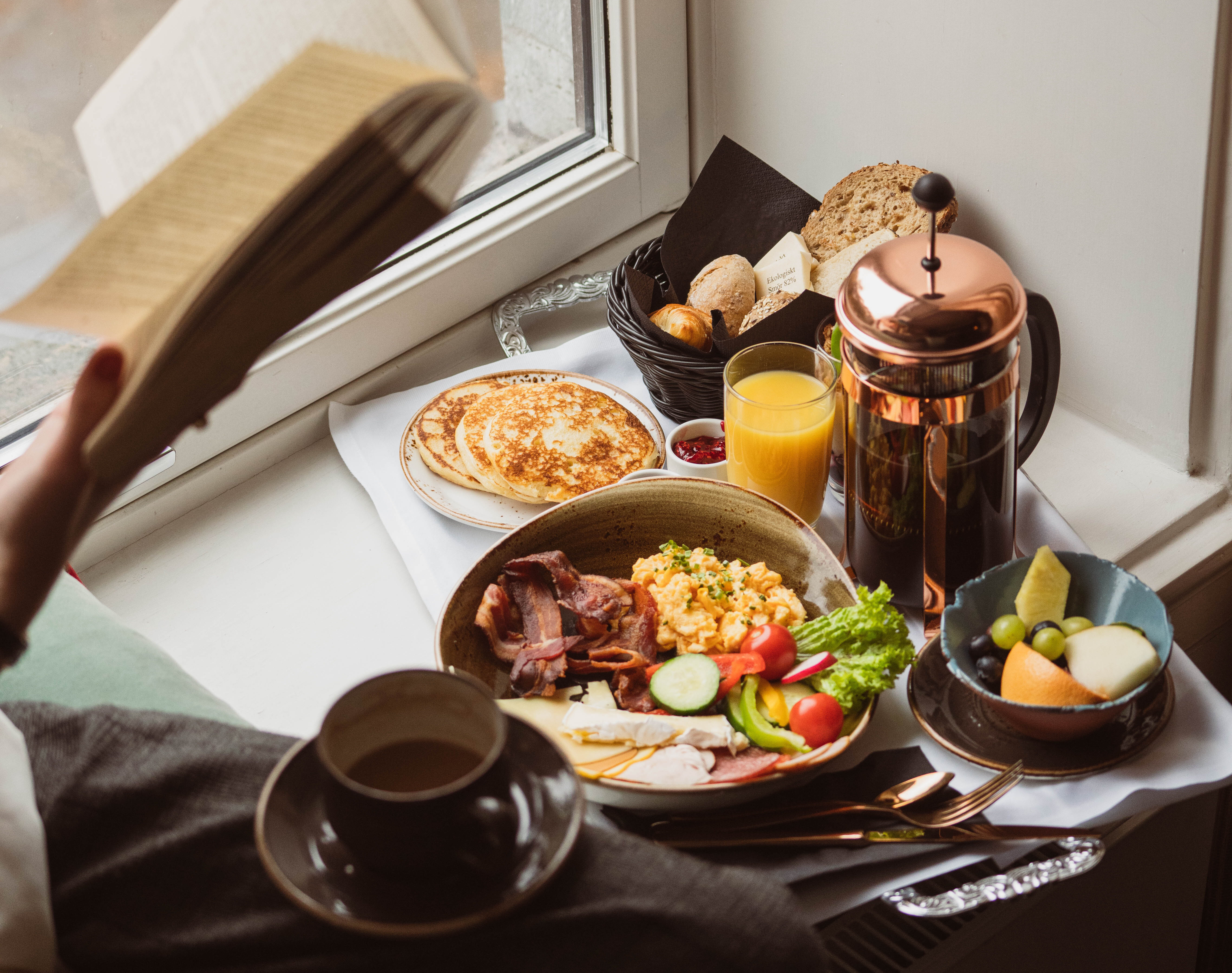 Artisan breakfast at Hotel Christiania Teater